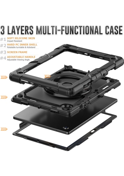 Samsung Galaxy Galaxy Tab A8 Için Braket Tutucu Tablet Kılıfı (Yurt Dışından) fırsatları