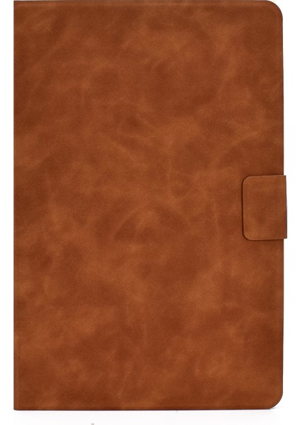 Samsung Galaxy Tab A7 (2020) T500 Için Sığır Derisi Dokulu Kılıf (Yurt Dışından) fiyatları