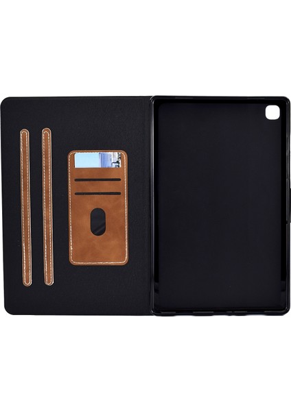 Samsung Galaxy Tab A7 (2020) T500 Için Sığır Derisi Dokulu Kılıf (Yurt Dışından) fırsatları