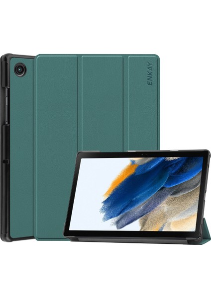 Samsung Galaxy Tab A8 10.5 2021 Için Pu Deri Kılıf (Yurt Dışından)