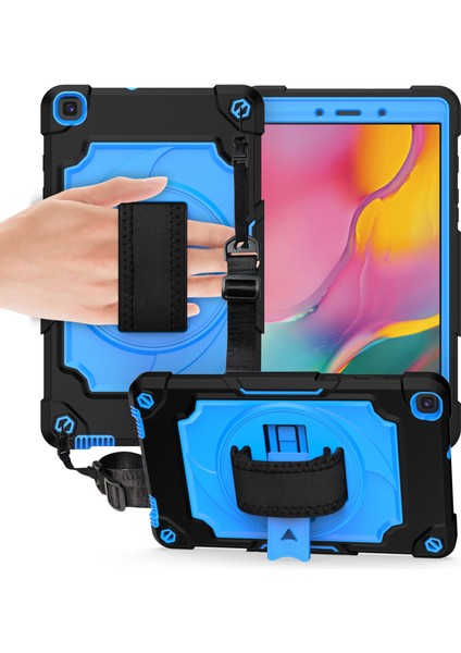 Samsung Tab A 8.0 (2019)/T290 Için Silikon+Pc Kılıfı (Yurt Dışından)