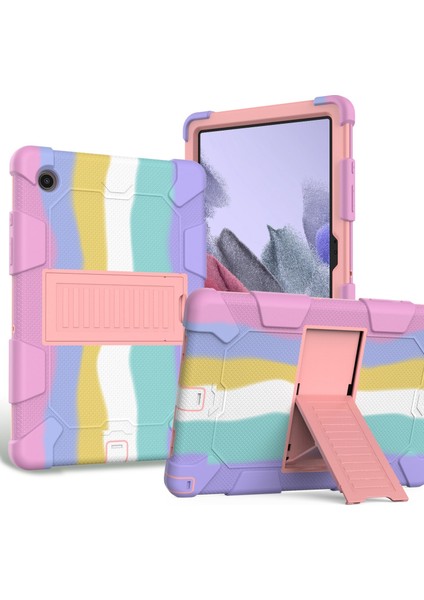 Samsung Galaxy Tab A8 10.5 2021 Için Silikon + Pc Tablet Kılıfı (Yurt Dışından)