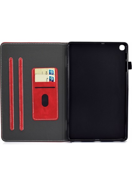 Samsung Galaxy Tab A7 10.4 2020 T500 Deri Kılıf Için (Yurt Dışından)
