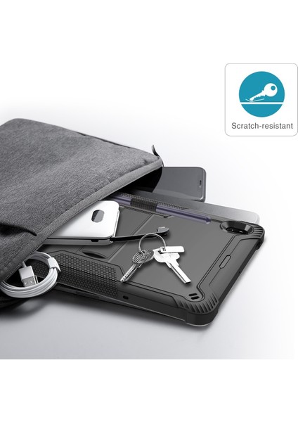 Samsung Galaxy Tab S7 Fe Için Silikon + Pc Kılıfı (Yurt Dışından) modelleri