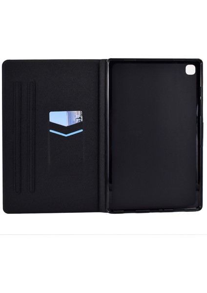 Samsung Galaxy Tab A7 (2020) T500 Için Renkli Çizim Kılıfı (Yurt Dışından)