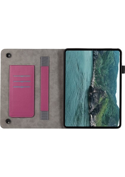 Samsung Galaxy Tab A8 Için Deri Kılıf (Yurt Dışından)