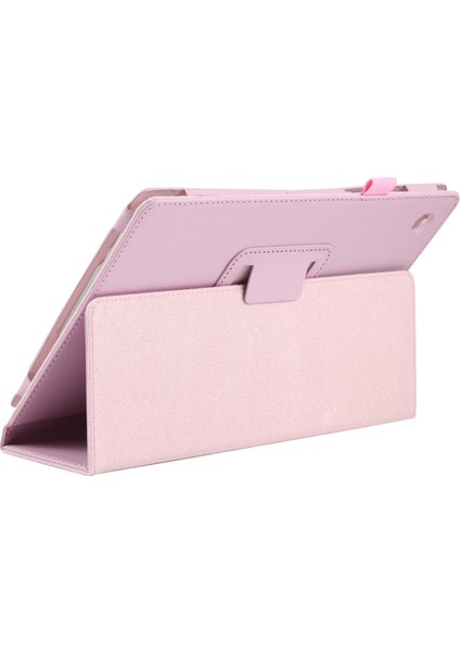 Samsung Galaxy Tab A8 10.5 2021 Için Litchi Texture Kılıf (Yurt Dışından)
