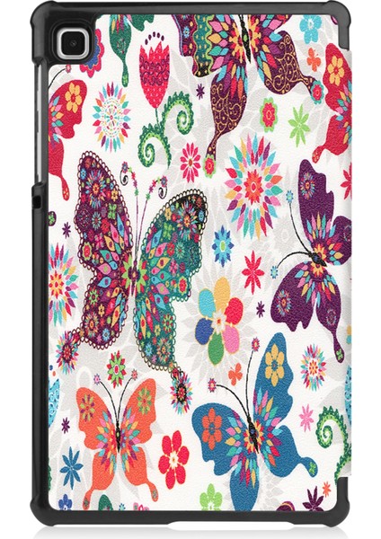 Samsung Galaxy Tab A7 Lite T225 Için Renkli Çizim Deri Kılıf (Yurt Dışından) fırsatları