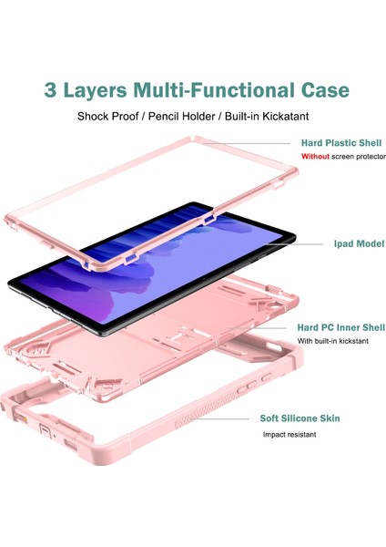 Samsung Galaxy Tab A7 10.4 (2020) Için Silikon + Pc Kılıfı (Yurt Dışından) indirimleri