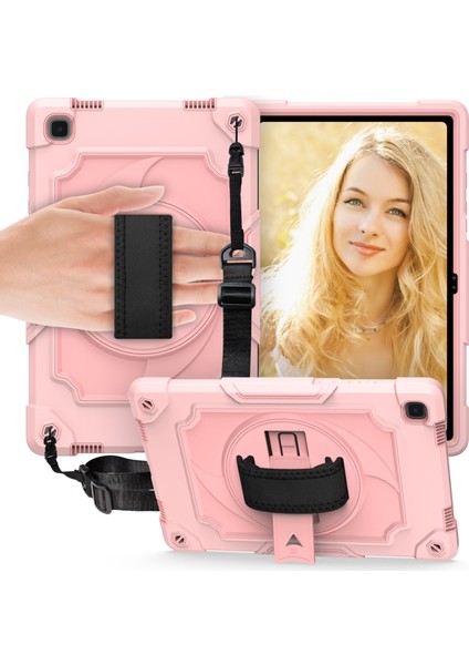 Samsung Galaxy Tab A7 10.4 (2020)/T500 Için Silikon+Pc Kılıfı (Yurt Dışından)