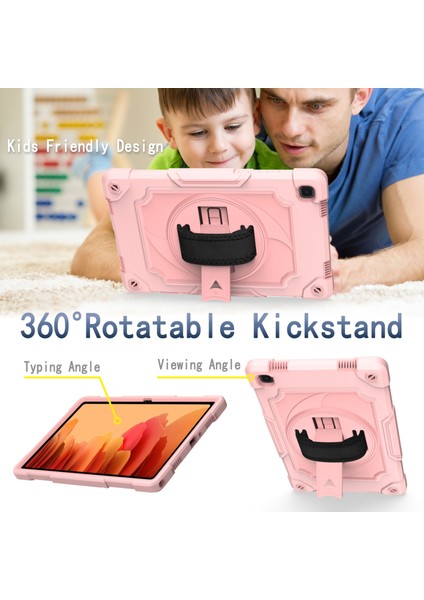 Samsung Galaxy Tab A7 10.4 (2020)/T500 Için Silikon+Pc Kılıfı (Yurt Dışından) modelleri
