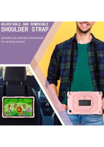 Samsung Galaxy Tab A7 10.4 (2020)/T500 Için Silikon+Pc Kılıfı (Yurt Dışından) indirimleri