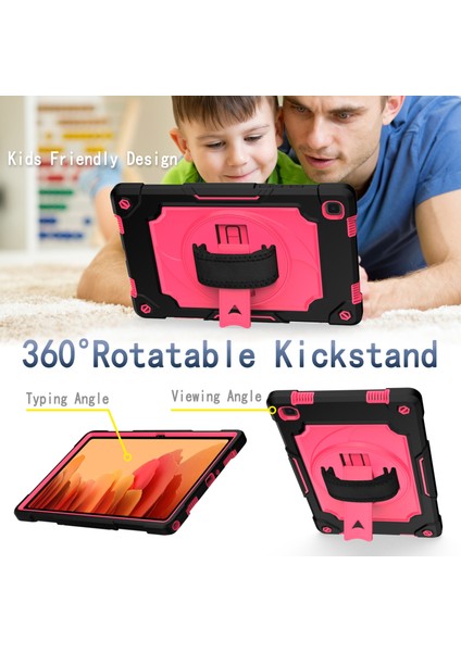 Samsung Galaxy Tab A7 10.4 (2020)/T500 Için Silikon+Pc Kılıfı (Yurt Dışından) modelleri