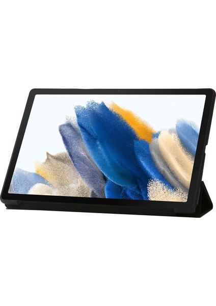 Samsung Galaxy Tab A8 10.5 2021 Için Üç Katlı Deri Kılıf (Yurt Dışından)