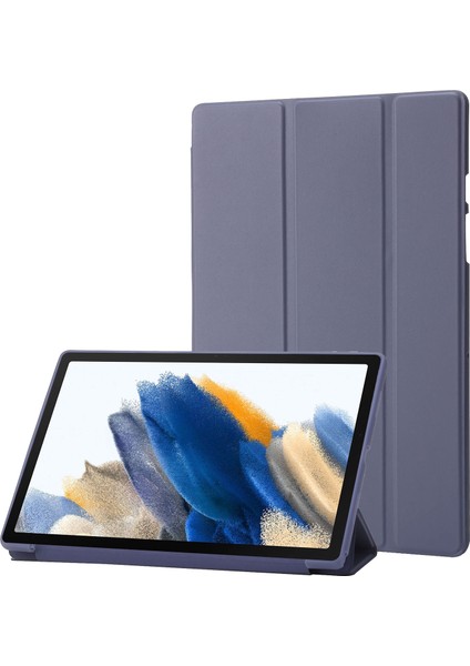 Samsung Galaxy Tab A8 10.5 2021 Için Üç Katlı Deri Kılıf (Yurt Dışından)