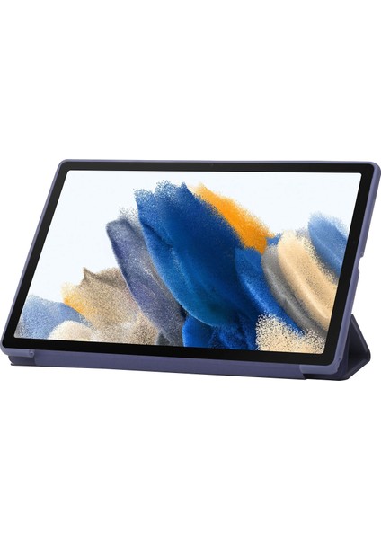 Samsung Galaxy Tab A8 10.5 2021 Için Üç Katlı Deri Kılıf (Yurt Dışından)
