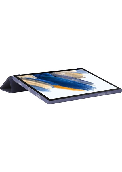 Samsung Galaxy Tab A8 10.5 2021 Için Üç Katlı Deri Kılıf (Yurt Dışından)