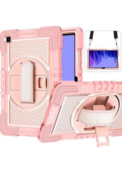 Samsung Galaxy Tab A7 10.4 (2020) T500/T505 Için Silikon+Pc Kılıfı (Yurt Dışından)