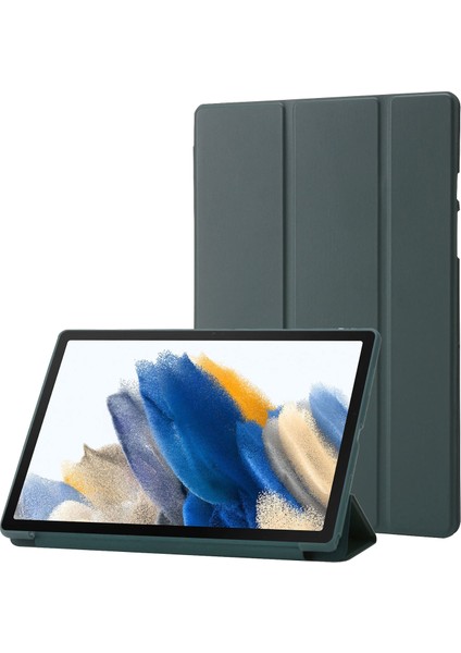 Samsung Galaxy Tab A8 10.5 2021 Için Üç Katlı Deri Kılıf (Yurt Dışından)