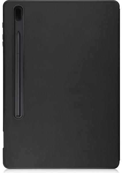 Samsung Galaxy Tab S7 Lite T730 / T735 / Tab S7 Fe T736 Için Tpu + Pu Kılıf (Yurt Dışından)
