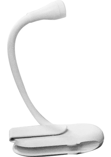 Kitap Işığı 3 Renkli Okuma Işığı USB Şarj Edilebilir Taşınabilir Kitap Lambası Yatakta Okuma Için Kitap Sever LED Gece Lambası B (Yurt Dışından)