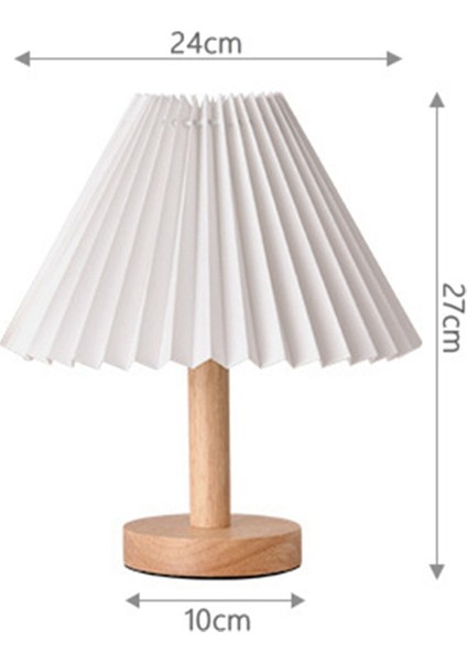 Pileli Masa Lambası Yatak Odası Başucu Kişiselleştirilmiş Gece Lambası - Krem USB Şarj 7W Uzaktan Kumanda A3 (Yurt Dışından) fırsatları