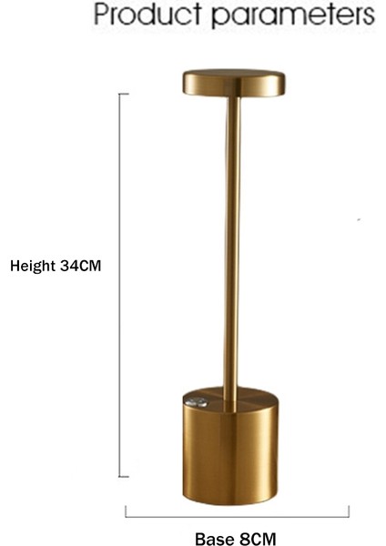 Iskandinav Masa Lambası LED Dokunmatik Masa Lambası Otel Cafe Dekorasyon Masa Lambası USB Gece Lambası Gül-Altın (Yurt Dışından) fırsatları