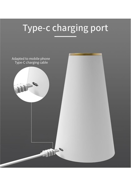Masa Lambası Başucu Lambası Kablosuz Şarj Edilebilir Ortam Işığı Dokunmatik Çubuk Işığı Ortam Masa Lambaları,siyah (Yurt Dışından) fırsatları