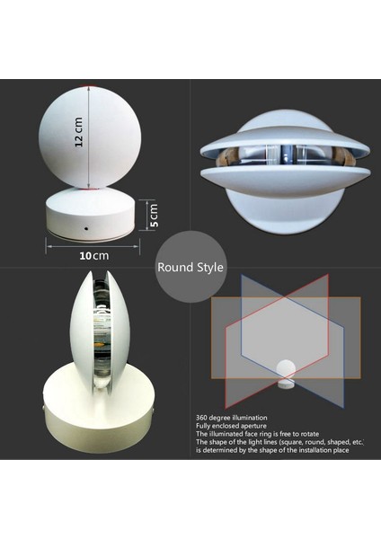 Modern LED Pencere Eşiği Sıcak Işık Duvar Aplik Işıkları 360 Derece Ray Kapı Çerçevesi Hattı Lambaları Koridor Otel Koridor Için (Yurt Dışından)