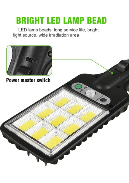 Güneş Enerjili Sokak Lambaları 3 Işık Modu Su Geçirmez Hareket Sensörlü Aydınlatma Bahçe Veranda Yolu Için 2 Adet Dış Mekan Güneş Enerjili Lamba (Yurt Dışından) indirimleri