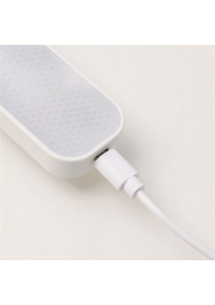 Masa Lambası LED USB Şarj Edilebilir Işık Kademesiz Karartma Masa Lambası Asılı Manyetik Yatak Odası Gece Lambası Okuma Masası (Yurt Dışından)