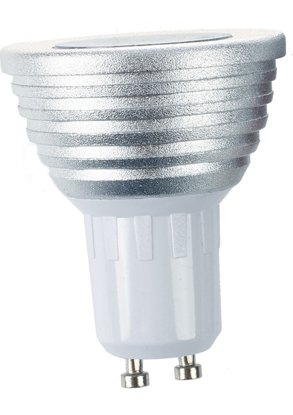 GU10 3W 16 Renk Değiştirme Rgb LED Spot Işık Lambası Ir Uzaktan Kumanda (Yurt Dışından)