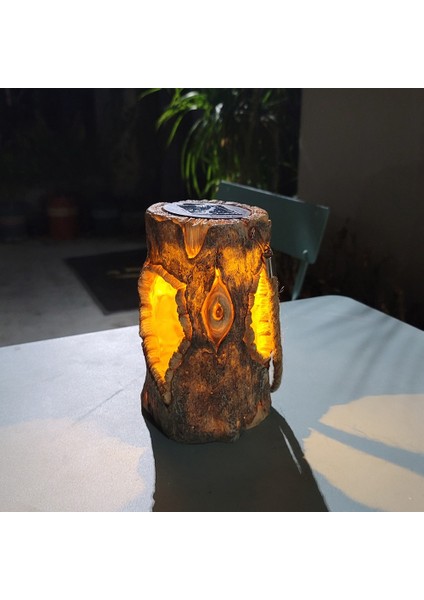 LED Güneş Asılı Fener Lambası Güneş Bahçe Işıkları Açık Reçine Malzeme Bahçe Veranda Çardak Dekorasyonu (Yurt Dışından)
