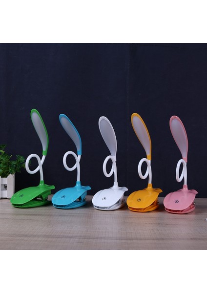 Mavi Masa Lambası USB LED Masa Lambası 16 LED Masa Lambası Klip Yatak Okuma Kitabı Işık LED Masa Lambası (Yurt Dışından)