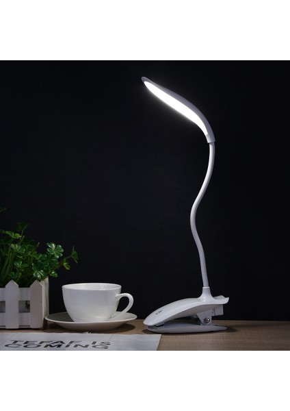 Mavi Masa Lambası USB LED Masa Lambası 16 LED Masa Lambası Klip Yatak Okuma Kitabı Işık LED Masa Lambası (Yurt Dışından)