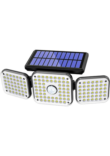 Güneş Hareketli Hareket Işıkları Dış Mekan Güvenlik Güneş Işıkları Hareket Sensörü Güvenlik Avlu Bahçe Duvar Garaj Için Projektör Işıkları (Yurt Dışından)