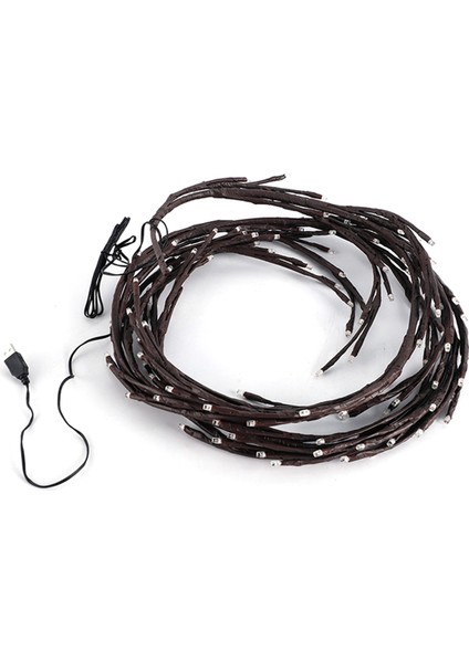 144 LED Ağaç Dalı Rattan Işıklar Söğüt Asma Işıklar Sıcak Beyaz 8 Fonksiyonlu Model Ab Fişi Uzaktan Kumanda Olmadan (Yurt Dışından) fırsatları