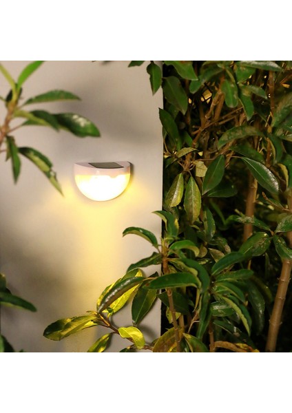 6 Adet Güneş Duvar Lambası 6led Çit Işıkları Dış Mekan Işıkları Bahçe Balkon Için Bağlantı Tablası Aydınlatma Lambası Dekorasyonu Işık Güneş-Sıcak Işık (Yurt Dışından) fiyatları