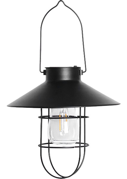 Vintage Güneş Fener Lambası Su Geçirmez Işıklar Dekor Veranda Arka Bahçe Villa Yard Yolu Için LED Güneş Vintage Fener (Yurt Dışından)