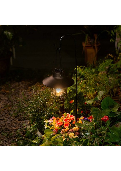 Vintage Güneş Fener Lambası Su Geçirmez Işıklar Dekor Veranda Arka Bahçe Villa Yard Yolu Için LED Güneş Vintage Fener (Yurt Dışından) indirimleri