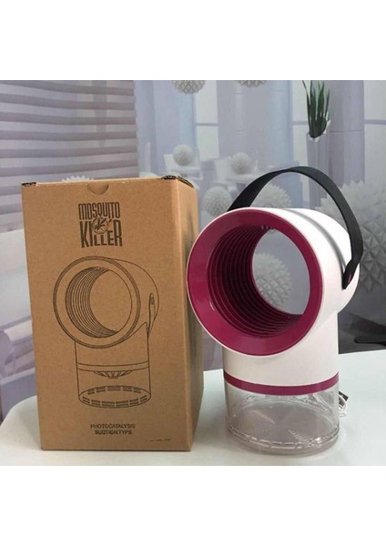 Sivrisinek Katili, LED Sivrisinek Katili Lamba Taşınabilir USB LED Uv Böcek Öldürücü Koyu Gri (Yurt Dışından)