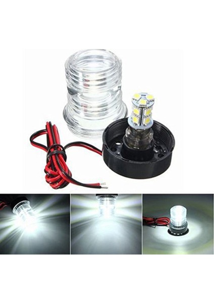 Tekne Yat Için LED Navigasyon Işığı Her Yerde 360 ° Su Geçirmez Deniz Çapa Lambası Tekne Aksesuarları (Yurt Dışından)