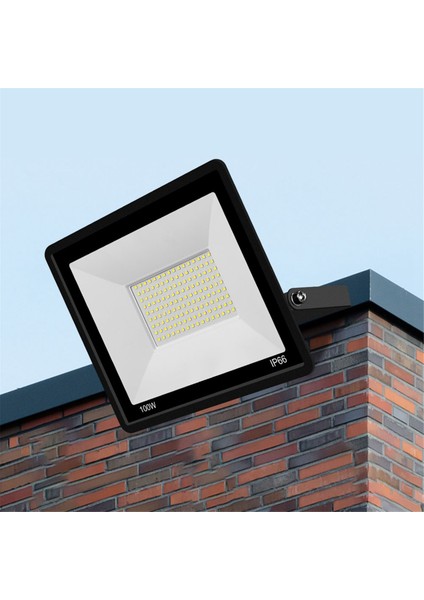 10W LED Projektör 180-240V IP66 Su Geçirmez Açık Bahçe Projektörü Spot Duvar Lambası-A (Yurt Dışından)