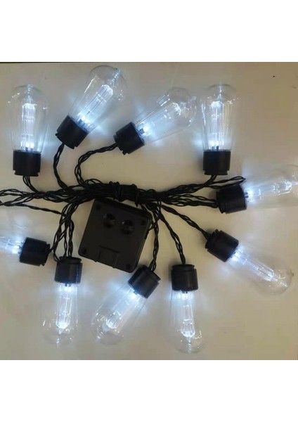 LED Güneş Dize Işıklar Açık Noel Dekorasyon Ampul Retro Tatil Çelenk Bahçe Mobilyaları Peri Lambası (20 Lamba) (Yurt Dışından) fiyatları