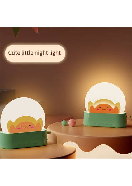 Lamba Gece Lambası, Yatak Odası Başucu Için Sevimli Kawaii Dekoru, Zamanlayıcı ve Ayarlanabilir Parlaklık ile Şarj Edilebilir LED Tost Ekmeği (Yurt Dışından)
