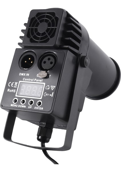10W Rgbw 4'ü 1 Arada Dmx Tam Renkli LED Spot Sahne Işığı 6 Kanallı Atmosfer Işığı Ses Kontrolü ile Ab Fişi (Yurt Dışından)