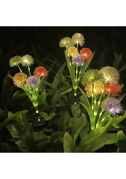 4pcs Güneş Enerjili Dış Mekan Işıkları Dekoratif, 5 Kafa Güneş Sallanan Çiçekler IP65 Su Geçirmez Güneş Enerjili Işıklar Bahçe, Yard (Yurt Dışından) fiyatları