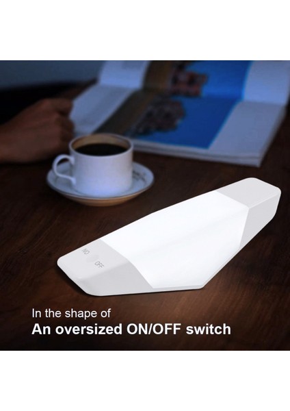 LED Masa Lambası Masa Lambaları 5 V Gece Lambası LED Başucu Lambası USB Şarj Edilebilir Sensörlü Işık Aydınlatma Ev Dekorasyon Için-A (Yurt Dışından)