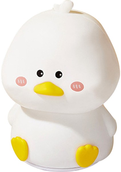 Ördek Gece Lambası, Silikon Ördek Lambası, Sevimli Gece Lambası Ördek Lambası, Yaratıcılık Silikon Işık Lambası, Kawaii Oda Dekoru (Yurt Dışından)