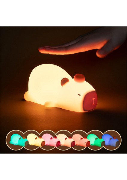Karikatür Kapia Gece Lambası Doğum Günü Hediyesi Atmosfer Gece Lambası Yurt Masaüstü Yatak Başucu Uyku Gece Lambası (Yurt Dışından) modelleri